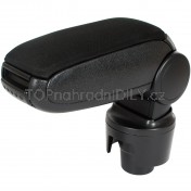Loketní opěrka Seat Ibiza IV, černá, textil