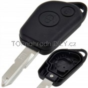 Obal klíče, holoklíč Peugeot 106, 2-tlačítkový 93-97