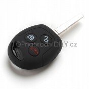 Silikonový obal, pouzdro klíče, černý Ford Focus C-Max 03-07