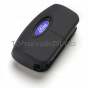 Silikonový obal, pouzdro klíče, černý Ford C-Max 07-10 a