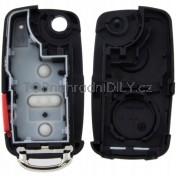 Obal klíče, holoklíč pro VW T5, 5-tlačítkový b