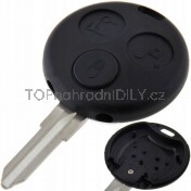 Obal klíče, holoklíč pro Smart Fortwo, 3-tlačítkový 03-06