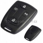 Obal klíče, holoklíč pro Hyundai ix20, čtyřtlačítkový od 2010