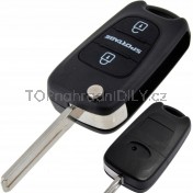 Obal klíče, holoklíč pro Hyundai i30, třítlačítkový od 2011