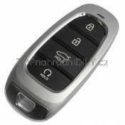 Obal klíče, holoklíč pro Hyundai Sonata, čtyřtlačítkový s elektronikou 20-21 Keyless