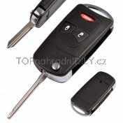 Obal klíče, holoklíč pro Chrysler Sebring, 3-tlačítka Hrot: CY24 a