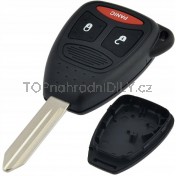 Obal klíče, holoklíč pro Chrysler Voyager, 3-tlačítkový