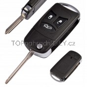 Obal klíče, holoklíč pro Chrysler PT Cruiser, třítlačítkový Hrot: CY24