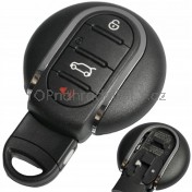 Obal klíče, holoklíč pro Mini Cooper, 3-tlačítkový