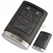 Obal klíče, holoklíč pro Cadillac XLR ESCALADE 5-tlačítkový