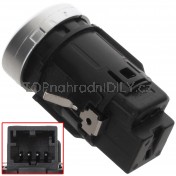 Vypínač, tlačítko startování, zastavení motoru Audi A4 B8 8K0905217A a