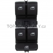 Ovládání vypínač stahování oken levý Škoda Octavia IV 5G0959857A c