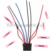 Koncovky piny do odporu topení Renault Megane II 8200729298 a