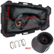 Řadicí páka s manžetou a rámečkem Ford Focus Mk3 FL, 6 stupňová, 14-18 b