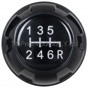 Hlavice řadící páky Jeep Wrangler, 6 stupňová, černá 07-13 e