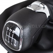Řadicí páka s manžetou Škoda Octavia I, 6 stupňová, ekokůže od 1996 e