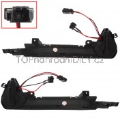 Směrovka do zpětného zrcátka dynamická kouřová LED levá + pravá Audi A6 C7 a