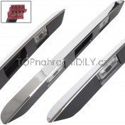 Spínač, mikrospínač, klika, lišta zadních kufrových dveří BMW řada 5 combi, 51138185790 chrom b