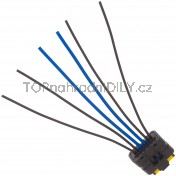 Koncovky piny pro modul motorku stahování oken Renault Scenic II 03-09 e