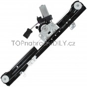 Mechanismus stahování oken přední, levý s motorkem Fiat Ducato 1607706980 b