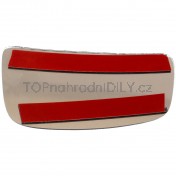 Zpětné zrcadlo, sklo, malé spodní, levé Peugeot Expert 07-16 a