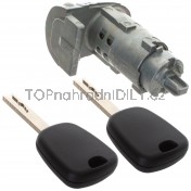Vložka zámku BEZ kolíku, 2x klíč Nissan NV400 7701209836 a