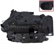 Zámek předních dveří pravý s centrálním zamykáním Audi A1 5N1837016A a