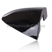 Záslepka vnější kliky dveří, bez otvoru VW Passat B7 levá, černá 3C0837879A