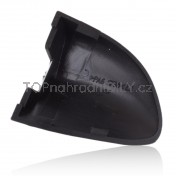 Záslepka vnější kliky dveří, bez otvoru VW Passat B7 levá, černá 3C0837879A d