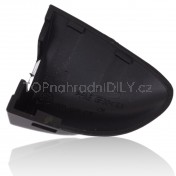 Záslepka vnější kliky dveří, bez otvoru VW Passat B6 pravá, černá 3C0837880A d