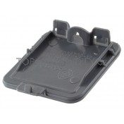 Krytka, záslepka háku na tahání přední BMW řada 5 E60 03-07 šedá a