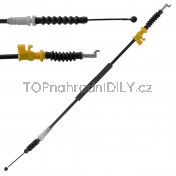 Táhlo, lanko kliky předních dveří Audi A8 Q3 Q5 TT pravá = levá 4H0837099B