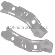 Držák předního nárazníku pravý + levý Peugeot 208 1607398380 d