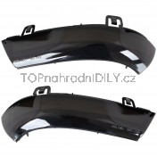 Směrovka boční LED pravá+levá kouřová dynamická VW Golf 02-16
