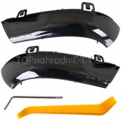 Směrovka boční LED pravá+levá kouřová dynamická VW Golf 02-16 a