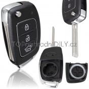 Obal klíče, holoklíč Hyundai Accent, třítlačítkový d