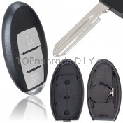 Obal klíče, holoklíč pro Nissan Juke, 3-tlačítkový, 2014DJ0559 e
