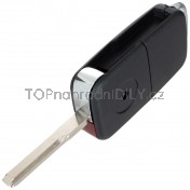 Obal klíče, holoklíč Mercedes SLK-Trieda, Viano, Vito, 2-tlačítkový c