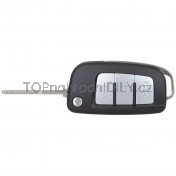 Obal klíče, holoklíč pro Ford Ka, Kuga, Mondeo, S-Max, Transit, 3-tlačítkový e