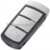 Obal klíče, holoklíč pro VW Passat B7 třítlačítkový HU66