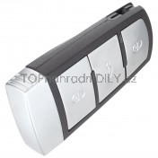 Obal klíče, holoklíč pro VW Passat B7 třítlačítkový HU66 a