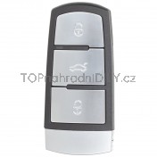 Obal klíče, holoklíč pro VW Passat B7 třítlačítkový HU66 f