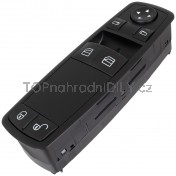 Ovládání vypínač stahování oken, zrcadel Mercedes W245 B-Třída, 05-11