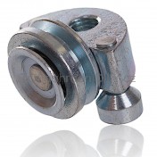 Vozík, pant boční posuvné pravé dveře, horní Mercedes BUS 207-410, 77-96 b