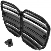 Přední maska ​​chladiče černá lesklá, BMW řada 4, G22, G23, 2020 a