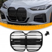 Přední maska ​​chladiče černá lesklá, BMW řada 4, G22, G23, 2020 d