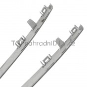 Lišta přední maska ​​chladiče horní + dolní 2 ks Peugeot 508 I 10-15 f