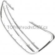 Rámeček přední masky + lišta přední maska ​​chladiče horní + dolní 3 ks Peugeot 508 I 10-15