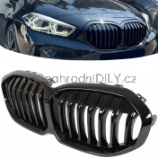 Přední maska ​​chladiče černá lesklá BMW řada 1 F40, F41 od 2019 b