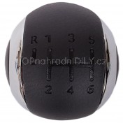 Hlavice řadící páky Citroen DS4, 6 stupňová 11-15, chrom e